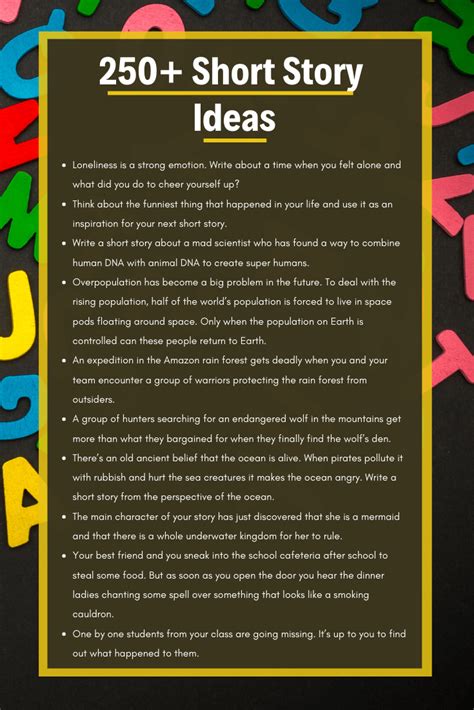 short story prompts|200+ Short Story Ideas And How to Brainstorm Your Own!.